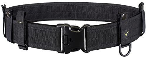tee-uu BLACK Rettungsdienstkoppel Größe L (Hüftumfang 100-120cm) Komplett-Set!