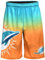 NFL Football Team Logo Herren Gradient Big Logo Training Shorts, Miami Dolphins