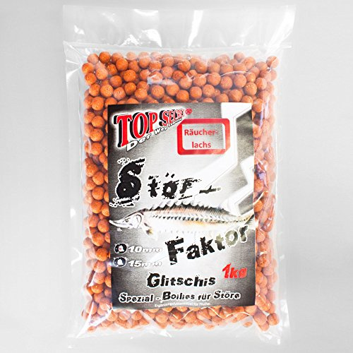 TOP SECRET Stör Faktor Boilies 10mm Räucherlachs 1Kg