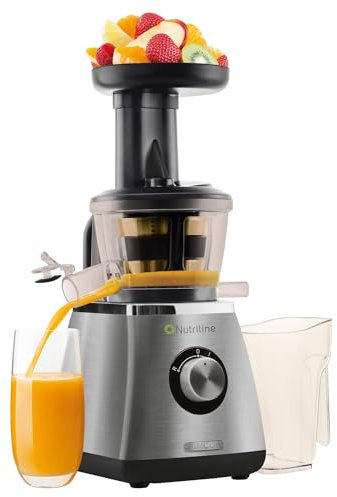SENCOR SSJ 4050NP Hochwirksames Entsaften, Titanium-Filter Microsieb, 400 W, Slow juicer