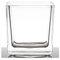 Teelichthalter, Dekoglas WÜRFEL Cube H. 8cm 8x8cm transparent Hakbijl