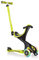 GLOBBER GO-UP Comfort Lights – 3 in 1 Dreirad, 120/80 mm, ABEC 5, 3-rädrig, höhenverstellbar, LED-Rollen, Lime grün