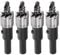 sourcingmap 4 Pcs 14mm High Speed Steel HSS Drill Bit Hole Saw for Metal Alloy Wood