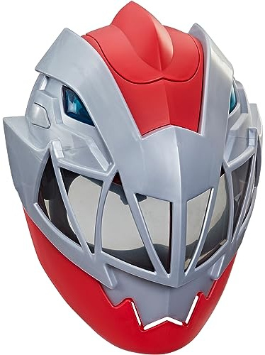 Power Rangers, Dino Fury, Masque électronique Ranger Rouge, Article de déguisement