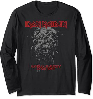 Iron Maiden - World Slavery 1984 Long Sleeve T-Shirt