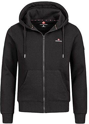 Höhenhorn Katan Herren Hoodie Pullover Schwarz Gr. 5XL