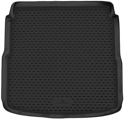 WALSER XTR Kofferraumwanne für VW Golf 5 Variant (1K5) 2007-2009, Golf 6 Variant (AJ5) 2009-2014, 100% passgenaue Antirutschmatte Auto, Kofferraum Schutzmatte, Auto Gummimatten
