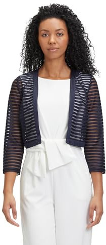 Vera Mont Damen Bolero-Jacke ohne Verschluss Night Sky,44