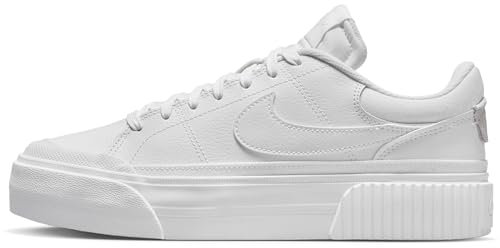 NIKE Damen WMNS Court Legacy Lift Sneaker, White/White-White, 43 EU