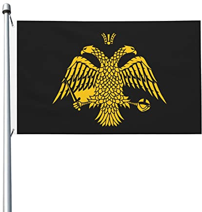 Die Flagge der orthodoxen Kirche, 90 x 150 cm, Außendekoration, Banner, Hofflagge mit Ösen