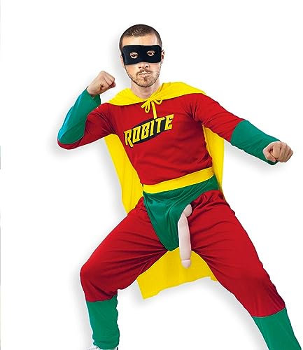 STC Costume déguisement Robite Toujours là pour sortir sa matraque