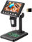 Koolertron Digital Microscope Camera, 4.3 Inch Coin Microscope 1X-1000X Magnification, 1080P Compound 8 Adjustable LED Light Coin Magnifier, PC View, Compatible with 32 GB Memory Card