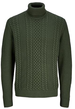 JACK & JONES Herren Jjpaul Knit Roll Neck Jjpaul Knit Roll Neck (1er Pack)