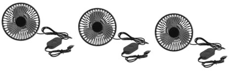 Alipis 3 Pièces Ventilateur de Ventilateur de de en Ligne soufflant radiateur soufflant Ventilateur Silencieux Ventilateur Portable Ventilateur portatif
