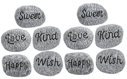 Toddmomy 10stücke Teiliges Polierte Natursteine Für Pflanzen Aquarien Und Bonsai Dekorative Kieselsteine Für Garten Und Innenraumgestaltung Vielseitige Deko- Für Kreative Arrangements