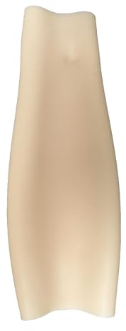 EZLUIYLDH Polpaccio Finto in Silicone, Cuscinetti per Polpacci Finti in Silicone, Manicotto per Braccia e Gambe Realistico per Polpacci, 1 Pezzo