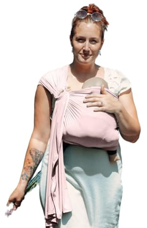 AYALO | AQUA RING SLING | perfekt im Wasser | perfekt zum Duschen | aus Yogatex-Material | My Pink Rose