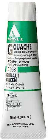 Holbein acrylique La gouache No. 6 cobalt vert