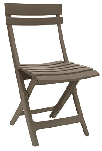 Grosfillex Klappstuhl, Miami, taupe, 42 x 9 x 93 cm, 49036181