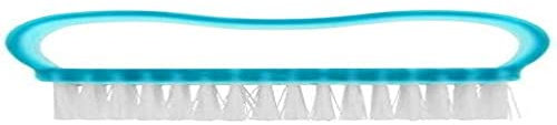 Elliott Wavy Nail Brush, Large Hygienic Single Sided Hand and Nail Cleaning Brush, Scrubbing Brush to Clean Under Nail Dirt Grime and Grease, Firm Strong Bristles, for Use on Fingernails and Toenails (Assorted Colours)