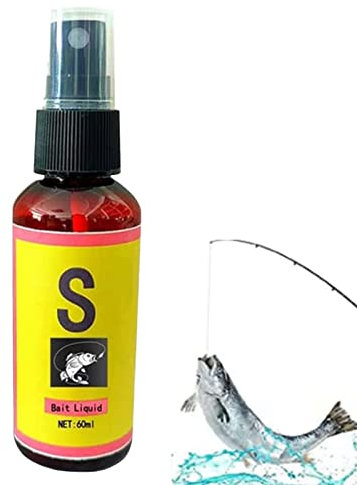 Natürlicher Köderduft - 60 ml effektiver hochkonzentrierter Fischköder,Flüssiges Köderangeln für Thunfisch, Salzwasserfische, Schnapper, Schalentiere, Garnelen
