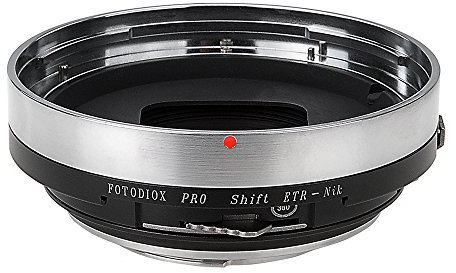 Fotodiox Pro Shift Lens Mount Adapter Compatible with Bronica ETR Lenses on Nikon F Mount Cameras