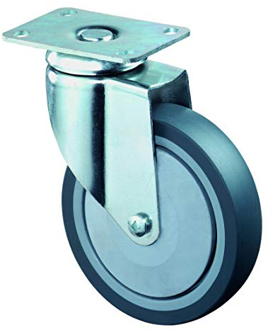 bs_rollen Apparaterolle C100.A85.100 Lenkrolle, Raddurchmesser 100 mm