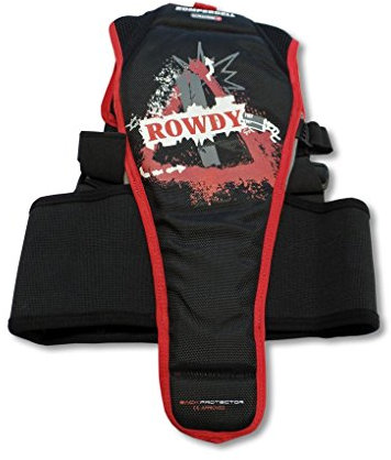 Komperdell Rowdy Rückenprotektor, Schwarz, 116