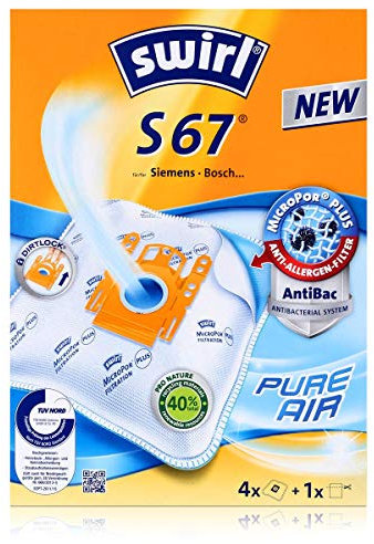 Swirl S 67 MP Plus AirSpace Staubsaugerbeutel Staubbeutel Microvlies