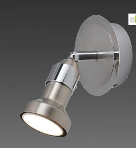 Naeve Leuchten LED Wand- und Deckenspotleuchte Bregar 1-flammig, ø 10 cm, 1132442