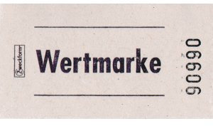 Avery Zweckform 5x Bon-Rolle weiß 5000x Wertmarke Getränke-Marke Bon Marken Bons