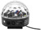 Eurolite LED BC-6 Strahleneffekt | Kompakter Spiegelkugel-Effekt mit leuchtenden Plexiglaskugel & DMX | Musiksteuerung über eingebautes Mikrofon