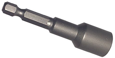 11mm Bi-Hex Nut Driver 65mm Long with 1/4 Hexagon Drive Suitable for Cladding and Roofing