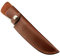 PRETTYLE Leder Messer Scheide Jagdmesser Leder Scheiden Universal Messer Taschen Knife Sheath Fixed Blade Messer Scheide (S)