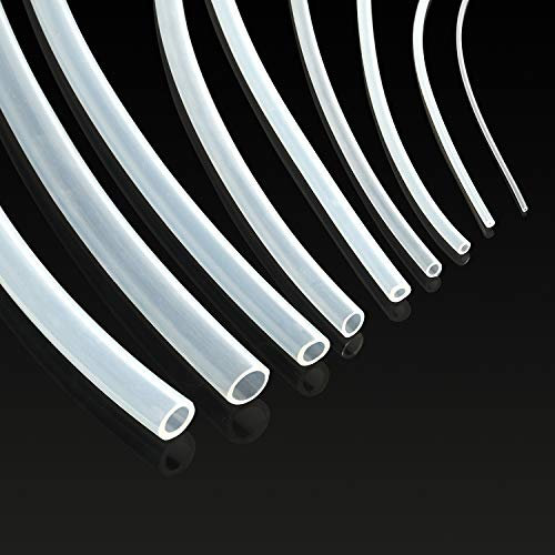 TEN-HIGH Tubo in silicone trasparente per alimenti, distributore di acqua, ecc.