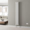 DuraTherm® 1800 x 240mm White Vertical Designer Radiator Single Column Oval Tube Modern Central Heating Panel Bathroom Radiators