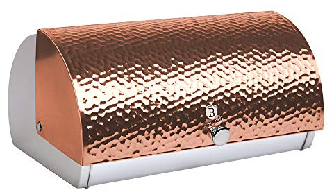 Berlinger Haus Metallic Line- Rose Gold Edition Brotbox, BH/6714 Roségold Edelstahl 18/8