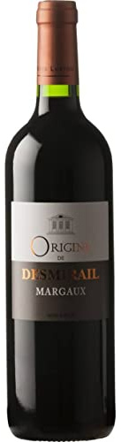 Lucien Lurton Origine de Desmirail Margaux, Refined & Silky Bordeaux Red Wine, Cabernet Sauvignon, Merlot & Petit Verdot Blend – 75cl