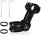 Yizhet Fahrrad Lenker Verlängerung 31,8mm/25,4mm 0~120° Verstellbarer Fahrrad Vorbau Höhenadapter Lenkererhöhung Fahrrad Vorbauten Riser MTB Gabelschaft Extender (110mm)