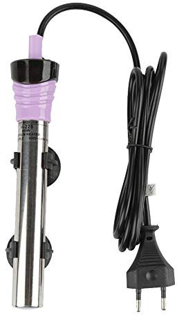 Réchauffeur Submersible d'aquarium de 50 W/100 W/200 W/300 W/500 W, Barre de Chauffage thermostatique Automatique de réservoir de Poissons d'acier Inoxydable, température réglable[300W EU]
