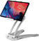 moex Halterung Tablet Ständer Tisch Tablet Halter Handy mit Adapter für Wand und Decke kompatibel mit iPad, MediaPad, Kindle, Smartphone, Galaxy Tab, Switch - Weiß