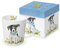 Kaffeebecher Hund mit Geschenkbox, Border Collie Bobby, Tasse Tiere Tier Geschenkset Hunde