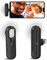 PWAY Microfono Lavalier Wireless Plug and Play a 2,4GHz, Supporto Audio Originale, Riduzione del Rumore, KTV, Registrazione in tre Modalità Audio