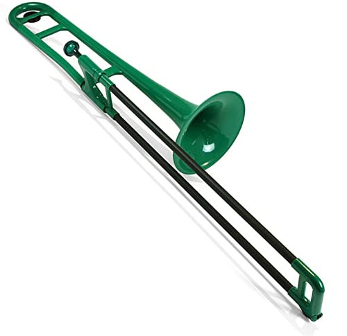 TSTS Posaunen-Blasinstrument Aus Kunststoff In B Ist Für Anfänger Zum Testen Und Aufführen Geeignet Posaune (Color : Green)