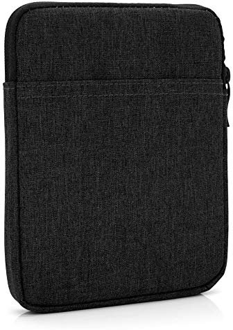 MyGadget Pochette Nylon pour Tablette jusqu'à 6,8 Pouces - Protection pour 18 x 13,5 cm - ex. Kindle Paperwhite 11e Génération - Noir