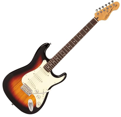 VINTAGE V60 COASTER SERIES ELECTRIC GUITAR - 3 TONE SUNBURST