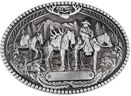 Pferd Gürtelschnalle für Männer, Punk Pferd Oval Gürtelschnalle, Pferde Reiter Gürtelschnalle, Western Cowboy Gürtelschnalle