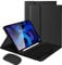 LAMA Smart Keyboard Case with Mouse for iPad Air 11 (M3 2025 / M2 2024) & iPad Pro 11 (4th/3rd/2nd/1st Gen), Wireless Keyboard Case with Pencil Holder for 10.9 Air 4th/5th Gen, Black