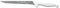 Starrett Professional Stainless Steel Chefs Kitchen Boning Knives - Narrow Straight Profile - 8-inch (200mm) - White Handle