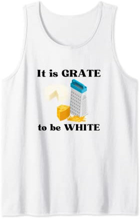 Es rejilla ser blanca Camiseta sin Mangas